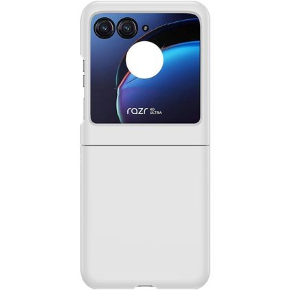 Mobigear Colors Motorola Razr 40 Ultra Fodral Hårdplast Skal - Vit