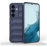 Mobigear Bumpy Samsung Galaxy S24 TPU flexible Carcasa - Azul oscuro