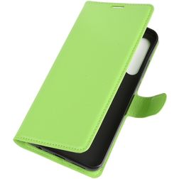 Mobigear Classic HTC Desire 20 Pro Wallet case - Green