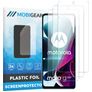 Mobigear Motorola Moto G200 5G Protezione schermo in pellicola - Compatibile con le cover (confezione da 3)