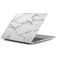 Mobigear Marble MacBook Pro 14 pulgadas (2021-2026) Carcasa rígida para MacBook - Blanco - Modelo A2442 / A2779 / A2918 / A2992 / A3401 / A3112 / A3434 / A3427 / A3426