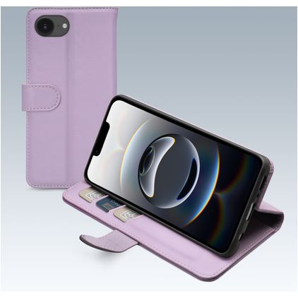 Mobilize Premium Gelly iPhone 16e Wallet case - Purple