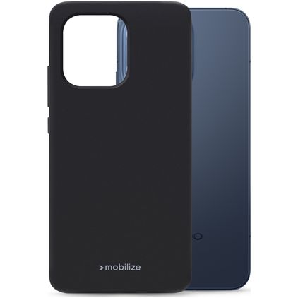 Mobilize Rubber Gelly OPPO Reno 16 TPU flexível Capa traseira - Preto