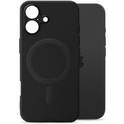 My Style Protective Flex iPhone 17 MagSafe Elastyczne TPU Etui plecki - Czarny