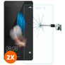 Mobigear Huawei P8 Lite (2016) Cristal templado Protector de pantalla - Compatible con fundas (pack de 2)