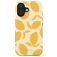 Burga Tough iPhone 16 Hard Case Back cover Shockproof - Lemon Tart