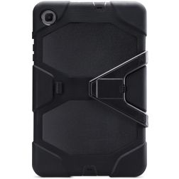 Xccess Survivor Essential Samsung Galaxy Tab S6 Lite Plastica rigida / Silicone Back cover + Supporto - Nero