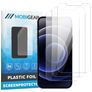 Mobigear iPhone 12 Pro Max Película de ecrã em plástico - Compatível com capas (Pack de 3)
