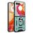 Mobigear Armor Ring Motorola Razr 50 Ultra Funda Plástico rígido Carcasa Antigolpes con anillo - Verde