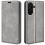Mobigear Retro Slim Samsung Galaxy A27 Lompakkokotelo + Setelitasku - Harmaa