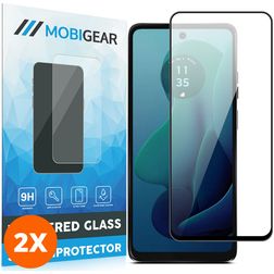 Mobigear Premium Motorola Moto G24 Power Tempered Glass Screen Protector - Case Friendly (2-Pack)