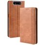 Mobigear Sensation Samsung Galaxy A80 Pungetui med Seddelrum - Cognac