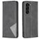 Mobigear Rhombus Slim Samsung Galaxy S24 Plus Plånboksfodral - Svart