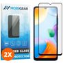 Mobigear Premium Xiaomi Redmi 10C Vetro Protezione schermo - Compatibile con le cover - Nero (confezione da 2)