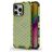 Mobigear Honeycomb iPhone 16 Pro Max Hårdt Bagsidecover Stødsikkert - Grøn