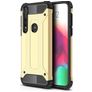 Mobigear Outdoor Motorola Moto G8 Plus Plástico rígido Capa traseira Antichoque - Dourado