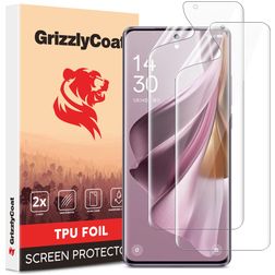 GrizzlyCoat OPPO Reno 10 Pro Hydrogel (TPU) Skärmskydd - Skalvänligt (2-pack)