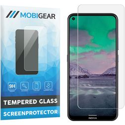 Mobigear Nokia 3.4 Vidro temperado Película de ecrã - Compatível com capas
