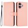 Mobigear Urban Wallet iPhone 16 Funda tipo libro Cartera - Rosa