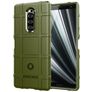 Mobigear Rugged Shield Sony Xperia 1 Flexible TPU Back cover Shockproof - Green