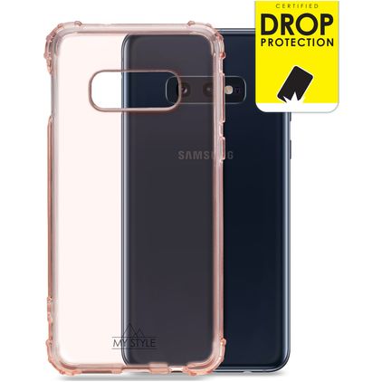 My Style Protective Flex Samsung Galaxy S10e Flexibilní TPU Zadní kryt odolný proti nárazům - Soft Pink