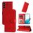 Mobigear Sunflower Samsung Galaxy S23 Wallet case - Red