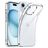 Mobigear Basics Gennemsigtig iPhone 15 Fleksibel TPU Bagsidecover - Gennemsigtig