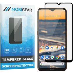 Mobigear Premium Nokia 5.3 Panssarilasi Näytönsuoja - Suojakuoren kanssa yhteensopiva - Musta