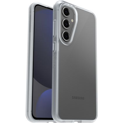 OtterBox React Läpinäkyvä Samsung Galaxy S24 FE Kova Suojakuori Iskunkestävä - Läpinäkyvä