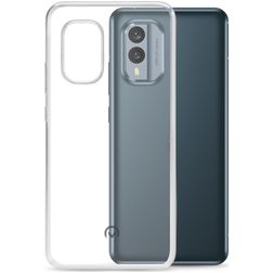 Mobilize Gelly Transparente Nokia X30 TPU flexível Capa traseira - Transparente