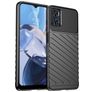 Mobigear Groove Motorola Moto E22i TPU flessibile Back cover - Nero
