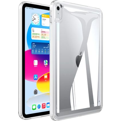 Mobigear Crystal iPad 11 (2025) Back cover rigida - Trasparente / Bianco