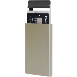 Mobiparts Cardprotector Porta-cartões Alumínio - 6 cartões - Compatível com MagSafe - Dourado