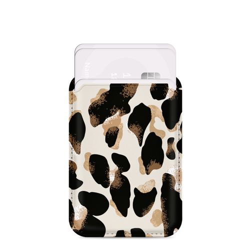 MIO Porta-cartões - 3 cartões - Compatível com MagSafe - Leopard