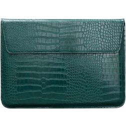 Mobigear Envelope Croco Laptop Sleeve 12 tommer Laptopcover - Grøn