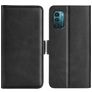 Mobigear Slim Magnet Nokia G11 Cover a libro portafoglio - Nero