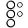 PanzerGlass Hoops Samsung Galaxy S26 Ultra Tempered Glass Camera Lens Protector - Case Friendly - Black