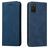 Mobigear Retro Slim Samsung Galaxy S20 Pungetui med Seddelrum - Blå