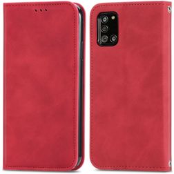 Mobigear Retro Slim Samsung Galaxy A32 5G Capa livro - Vermelho