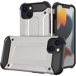 Mobigear Outdoor iPhone 16 Plus Hardcase Back cover Antiurto - Argento