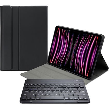 Mobilize Detachable Bluetooth Keyboard iPad Pro 11 polegadas (2024) Capa livro com teclado AZERTY - Preto