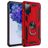 Mobigear Armor Ring Samsung Galaxy S20 FE Hard Case Back cover Shockproof with Ring Holder - Red