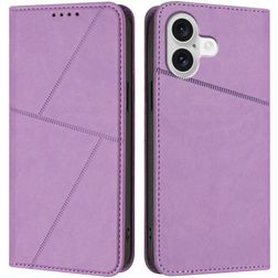 Mobigear Frosted Flip iPhone 17 Wallet case - Purple