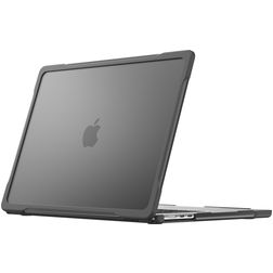 Mobigear Shockproof Pro MacBook Air 15 tommer (2023-2026) Hardshell Laptopcover MacBook Case - Sort - Model A2941 / A3114 / A3241 / A3448