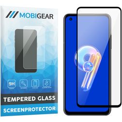 Mobigear Premium ASUS Zenfone 9 Vidro temperado Película de ecrã - Compatível com capas - Preto