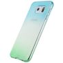 Xccess Thin Samsung Galaxy S6 Edge TPU flexível Slim Capa traseira - Verde