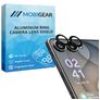 Mobigear Single Samsung Galaxy Z Flip 8 Szkło hartowane Ochrona obiektywu - Kompatybilna z etui - Czarny
