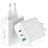 Mobilize Wall Charger Triple USB / USB-C Nabíječka Power Delivery 100W - Bílá
