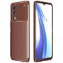Mobigear Racing Vivo Y72 TPU flexible Carcasa - Marrón