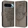 Mobigear Butterfly Google Pixel 9 Pro XL Capa livro Carteira - Cinzento